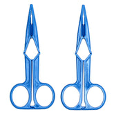 Blue Scissor Nipple Clamps Default Title > Bondage Gear > Nipple Clamps